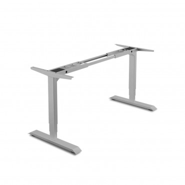 TC RS3 2-jalkainen sähköpöydänrunko - harmaa | Toimistotukku Talka Oy
