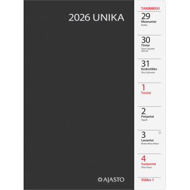 Unika, musta | Toimistotukku Talka Oy