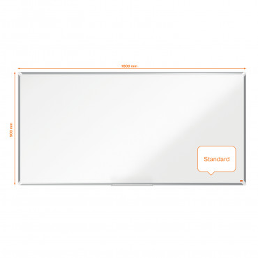 Nobo Premium Plus valkotaulu 180 x 90 cm emali | Toimistotukku Talka Oy