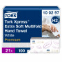 Tork Xpress Extra Soft ketjutaitettu käsipyyhe H2 | Toimistotukku Talka Oy