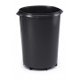 Durabin jätesäiliö 40 L pyöreä musta | Toimistotukku Talka Oy