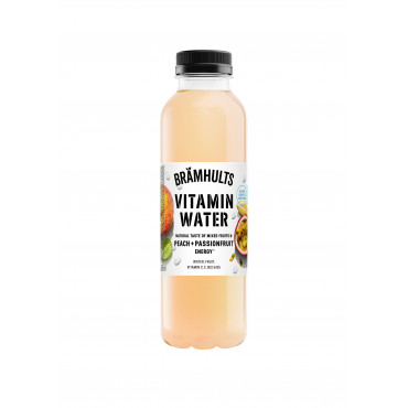 Brämhults Vitamin Water Persikka-Passiohedelmä 0,5 L | Toimistotukku Talka Oy
