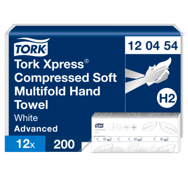 Tork Xpress® Compressed Soft Multifold käsipyyhe H2 | Toimistotukku Talka Oy