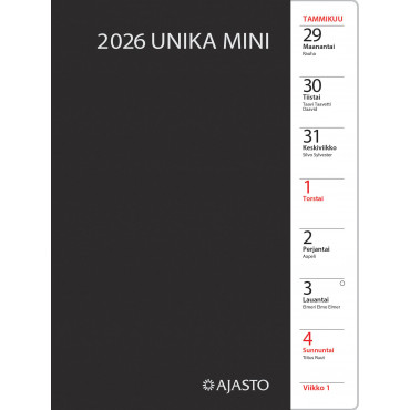 Unika mini, musta | Toimistotukku Talka Oy