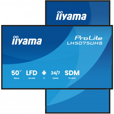 iiyama Prolite LH5075UHS 50″ 24/7 näyttö | Toimistotukku Talka Oy