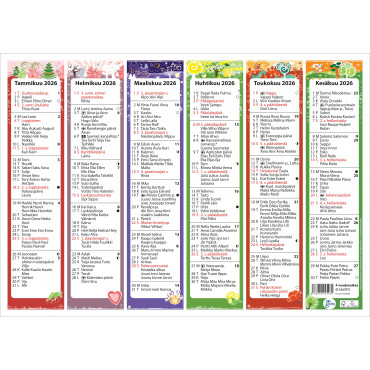 Neljä vuodenaikaa | Toimistotukku Talka Oy