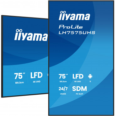 iiyama Prolite LH7575UHS 75″ 24/7 näyttö | Toimistotukku Talka Oy