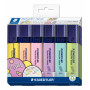 Staedtler Textsurfer Classic korostuskynä pastelli 6-v sarja | Toimistotukku Talka Oy