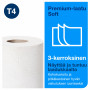 Tork Soft WC-paperi, perinteinen, valkoinen T4 | Toimistotukku Talka Oy