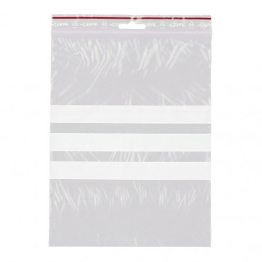 Grippie salpapussi Nr-75 170 x 230 mm 1L painatus (100) | Toimistotukku Talka Oy