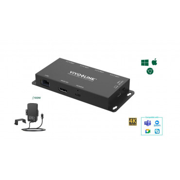 Vivolink USB-C HUB konferenssijärjestelmälle LVUSBCHUBV2 | Toimistotukku Talka Oy