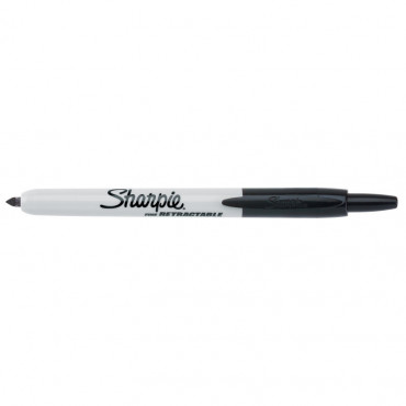 Sharpie huopakynä mekanismilla RT F musta | Toimistotukku Talka Oy