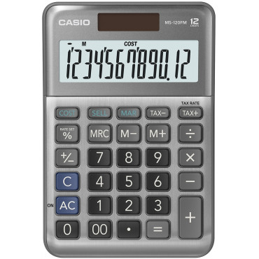 Casio MS-120FM pöytälaskin | Toimistotukku Talka Oy
