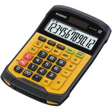 Casio WM-320MT vesi- ja pölytiivis pöytälaskin | Toimistotukku Talka Oy