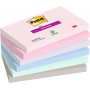 Post-it 655 Super Sticky Soulful värilajitelma 76 x 127 mm (6) | Toimistotukku Talka Oy