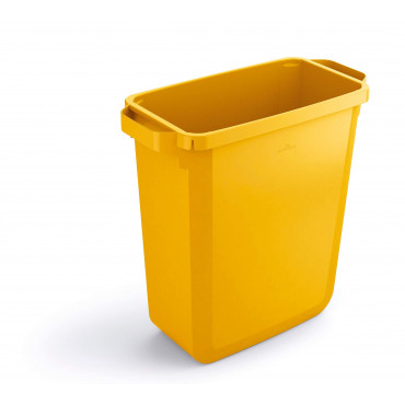 Durabin jätesäiliö 60 L keltainen elintarvikekelpoinen | Toimistotukku Talka Oy