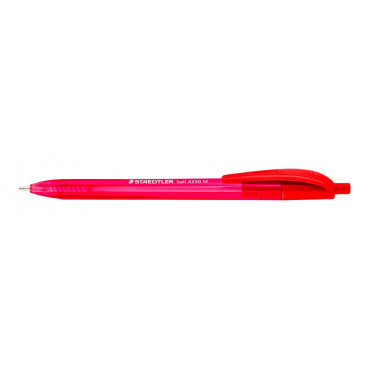 Staedtler 4230 M kuulakynä punainen | Toimistotukku Talka Oy