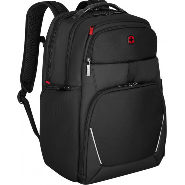 Wenger Meteor reppu 17″ tietokoneelle musta | Toimistotukku Talka Oy