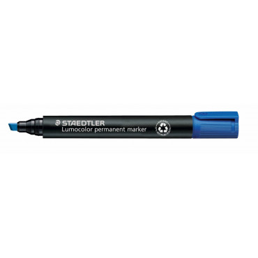 Staedtler Lumocolor 350 huopakynä sininen 2-5 mm viisto | Toimistotukku Talka Oy