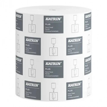Katrin Plus Vetopyyhe M 1-krs hylsytön 475355 (6) | Toimistotukku Talka Oy