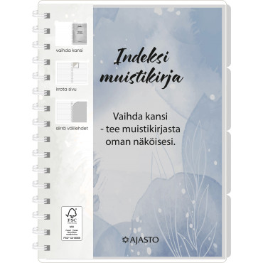 Indeksi muistikirja | Toimistotukku Talka Oy