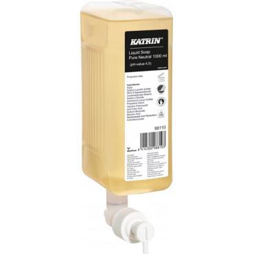 Katrin nestesaippua Neutral 1000 ml hajusteeton 88110 (6) | Toimistotukku Talka Oy