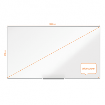 Nobo Impression Pro Wide valkotaulu 70 tuumainen emali | Toimistotukku Talka Oy