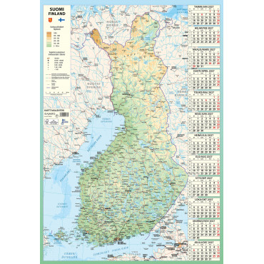 Karttakalenteri | Toimistotukku Talka Oy