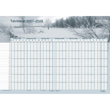 Quo Vadis -lomakalenteri 2027-2028 | Toimistotukku Talka Oy
