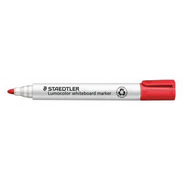 Staedtler Lumocolor 351 valkotaulukynä punainen 2 mm pyöreä | Toimistotukku Talka Oy