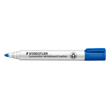 Staedtler Lumocolor 351 valkotaulukynä sininen 2 mm pyöreä | Toimistotukku Talka Oy