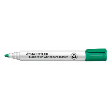Staedtler Lumocolor 351 valkotaulukynä vihreä 2 mm pyöreä | Toimistotukku Talka Oy