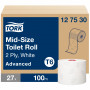 Tork Mid-Size WC-paperi Advanced T6 valkoinen (27) | Toimistotukku Talka Oy