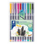 Staedtler Triplus fineliner 334 0,3 mm 10-v sarja | Toimistotukku Talka Oy