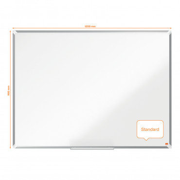 Nobo Premium Plus valkotaulu 120 x 90 cm emali | Toimistotukku Talka Oy