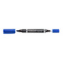 Staedtler Lumocolor 348 DUO huopakynä sininen 0,6 mm/1,5 mm | Toimistotukku Talka Oy