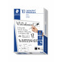 Staedtler Lumocolor 351B valkotaulukynä musta 2-5 mm viisto | Toimistotukku Talka Oy