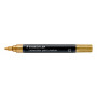 Staedtler Lumocolor 349 maalikynä 2,4 mm kulta | Toimistotukku Talka Oy