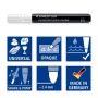 Staedtler Lumocolor 349 maalikynä 2,4 mm kulta | Toimistotukku Talka Oy