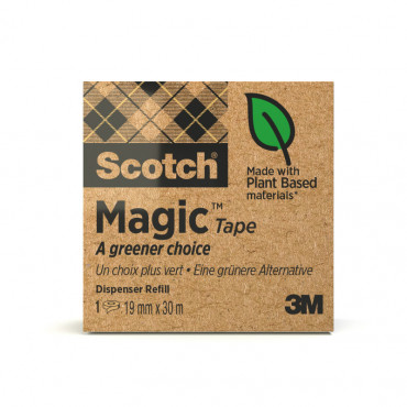 Scotch Greener Choice näkymätön teippi 19 mm x 30 m | Toimistotukku Talka Oy