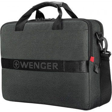 Wenger MX ECO Brief 16″ laukku t.harmaa | Toimistotukku Talka Oy