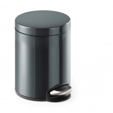 Durable poljinroskis 5 L metallia musta | Toimistotukku Talka Oy