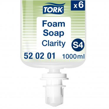 Tork kirkas vaahtosaippua 1000 ml S4 (6) | Toimistotukku Talka Oy