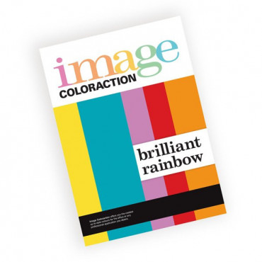 Image Coloraction  A4/80 g värillinen paperi Brilliant Rainbow | Toimistotukku Talka Oy