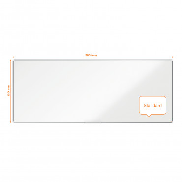 Nobo Premium Plus valkotaulu 300 x 120 cm emali | Toimistotukku Talka Oy