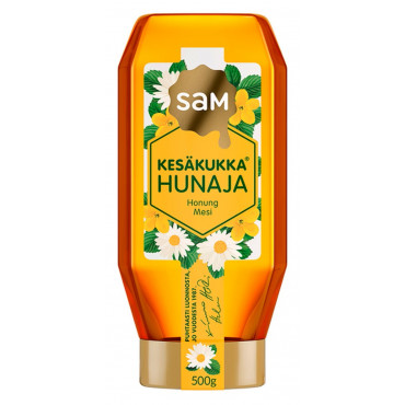 SAM Kesäkukka juokseva hunaja 500 g | Toimistotukku Talka Oy