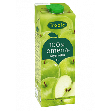 Tropic 100 % Omenatäysmehu 1 L | Toimistotukku Talka Oy