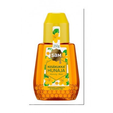 SAM Kesäkukka juokseva hunaja 250 g | Toimistotukku Talka Oy