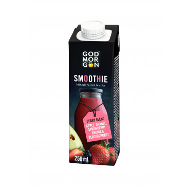 God Morgon Berry Blend Smoothie 250 ml | Toimistotukku Talka Oy