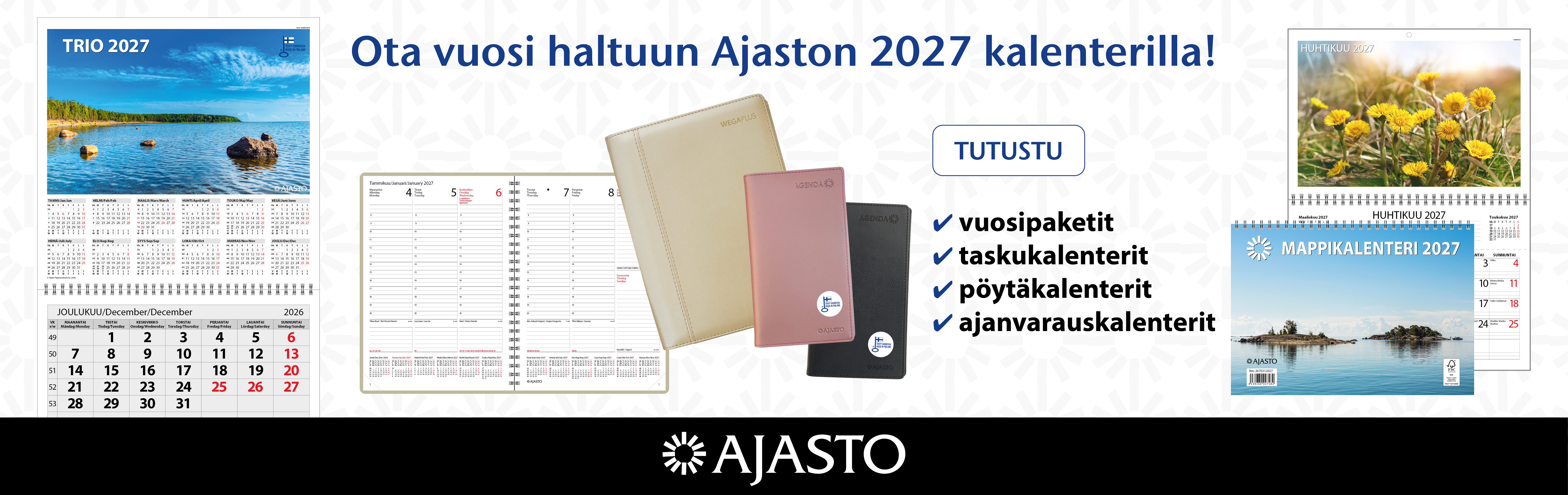 Ajasto kalenterit vsk 2027